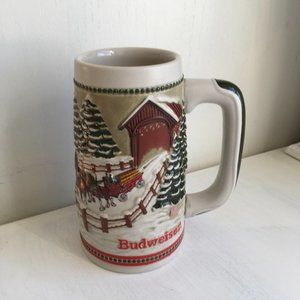 1984 Budweiser Clydesdale Beer Stein